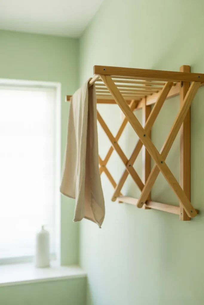 Wall-Mounted Drying Rack