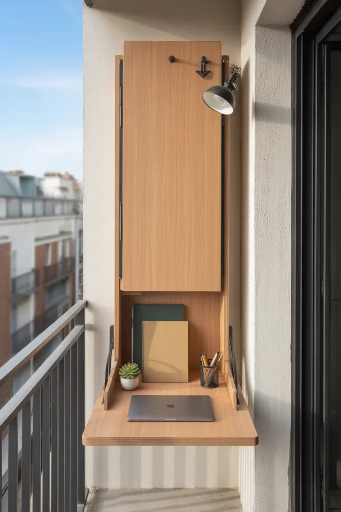 Fold-Down Desk Wall