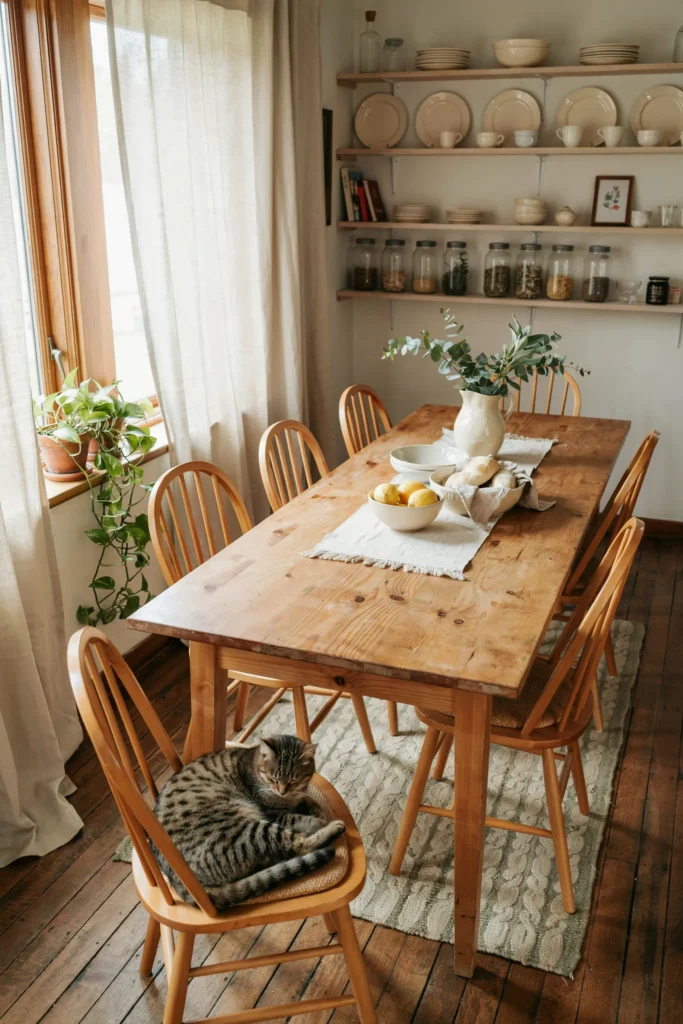 Farmhouse Harvest Table