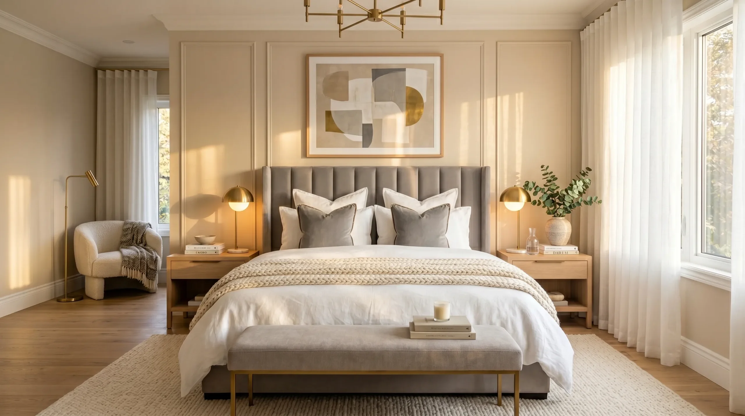 Transform your space with 17 classy bedroom ideas featuring warm neutrals, elegant textures, and timeless design that never goes out of style.