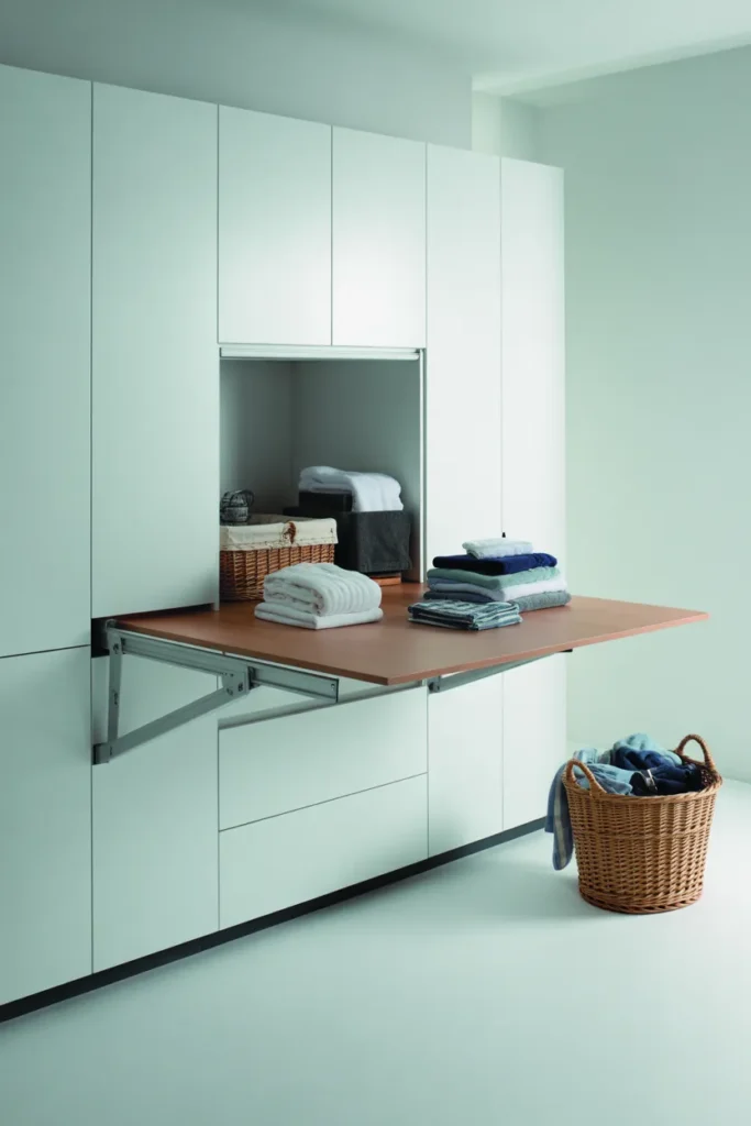 Fold-Down Work Table