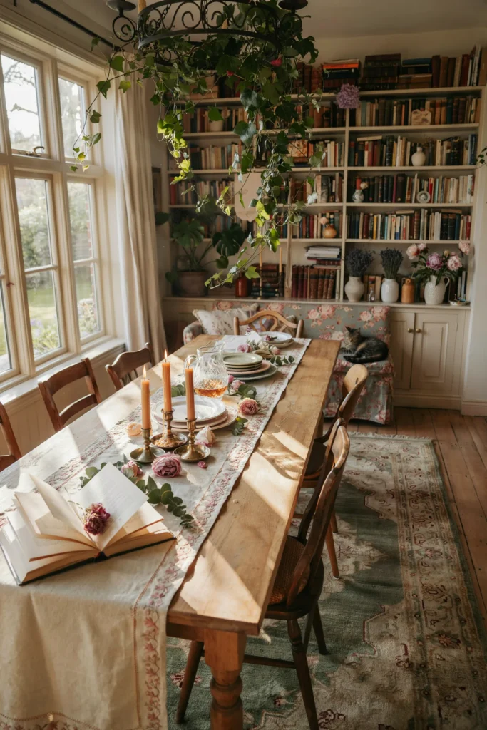 Garden-Inspired Dining Retreat
