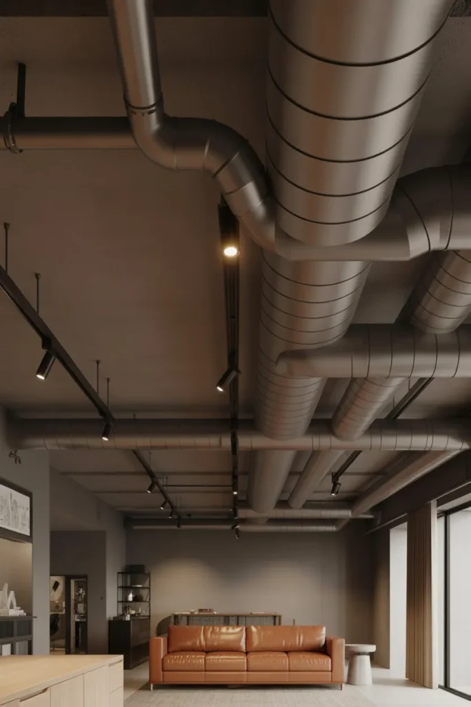 Gloss Black Ductwork