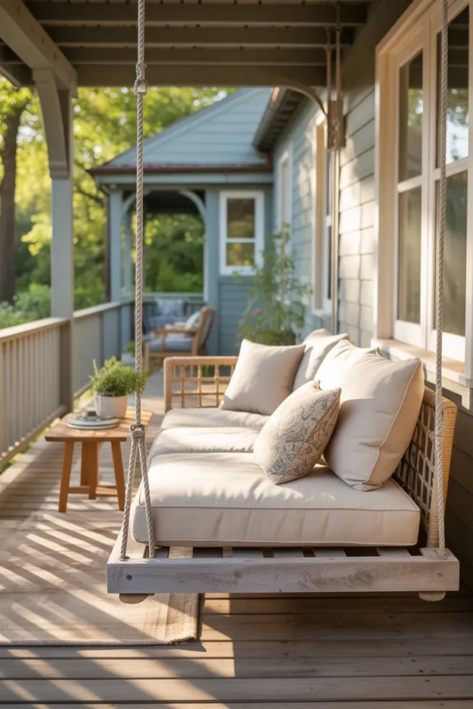 A Hanging Daybed or Swing Bench