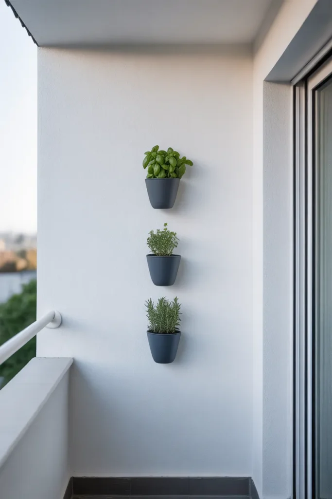 Vertical Herb Garden Wall