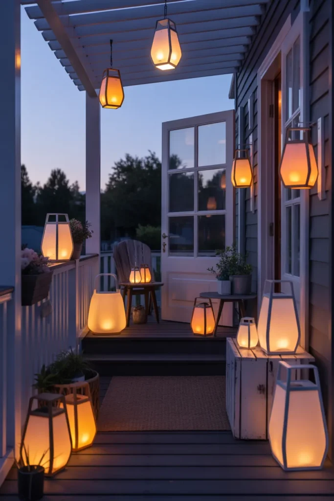 Solar Lanterns for Ambient Glow