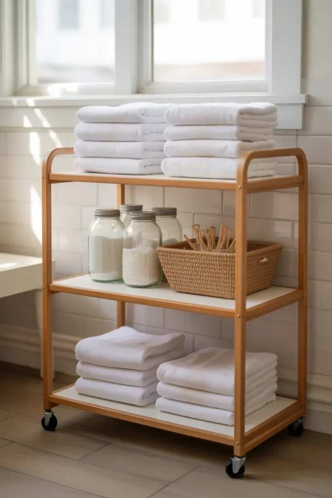 Rolling Laundry Cart