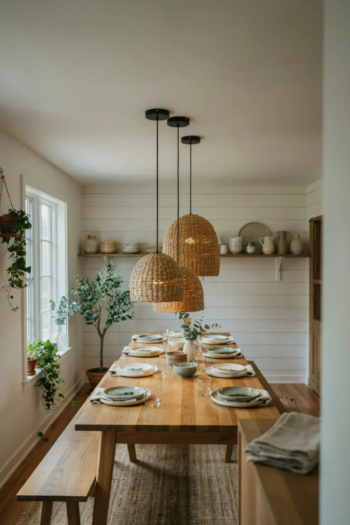 Wicker Pendant Lighting