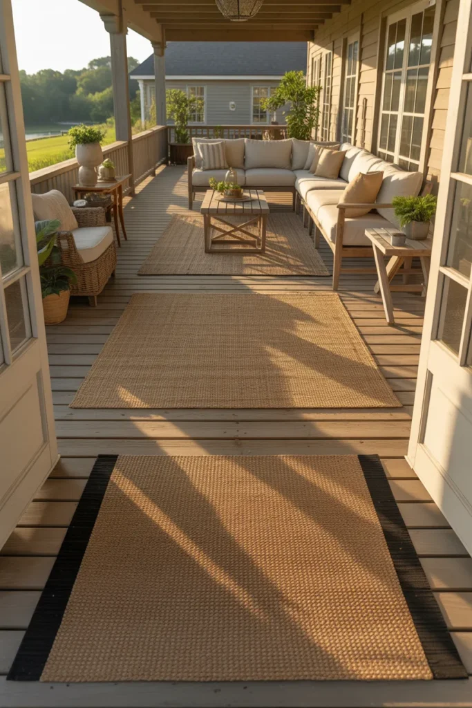 Outdoor Rug Zones