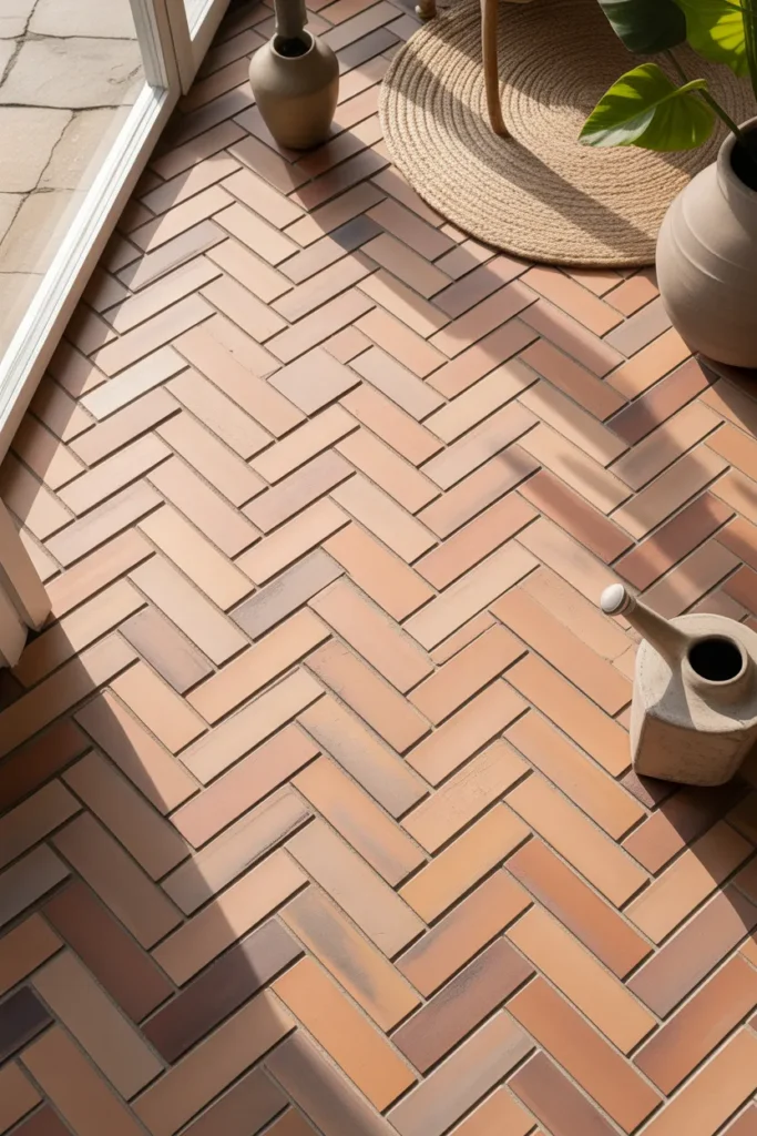 Terracotta Tile Floor
