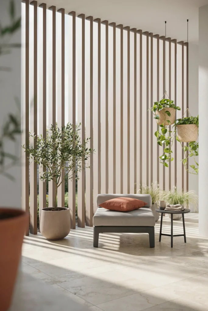 Two-Tone Slat Mix, Color Play