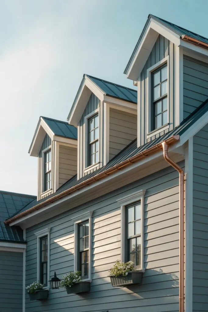 Vertical Siding on Dormers