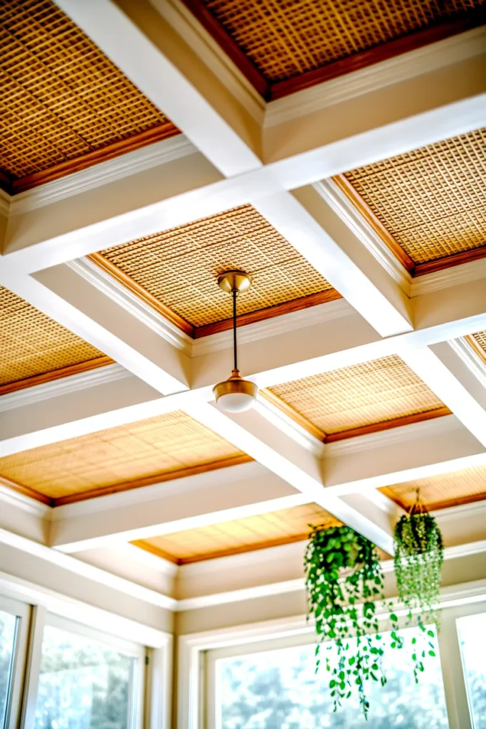 Caned Ceiling Detail