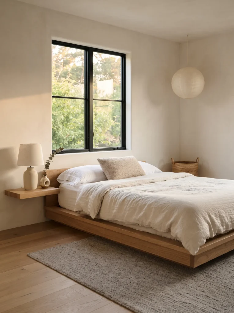 Low Platform Bed
