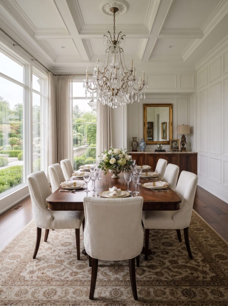Grand Crystal Chandelier