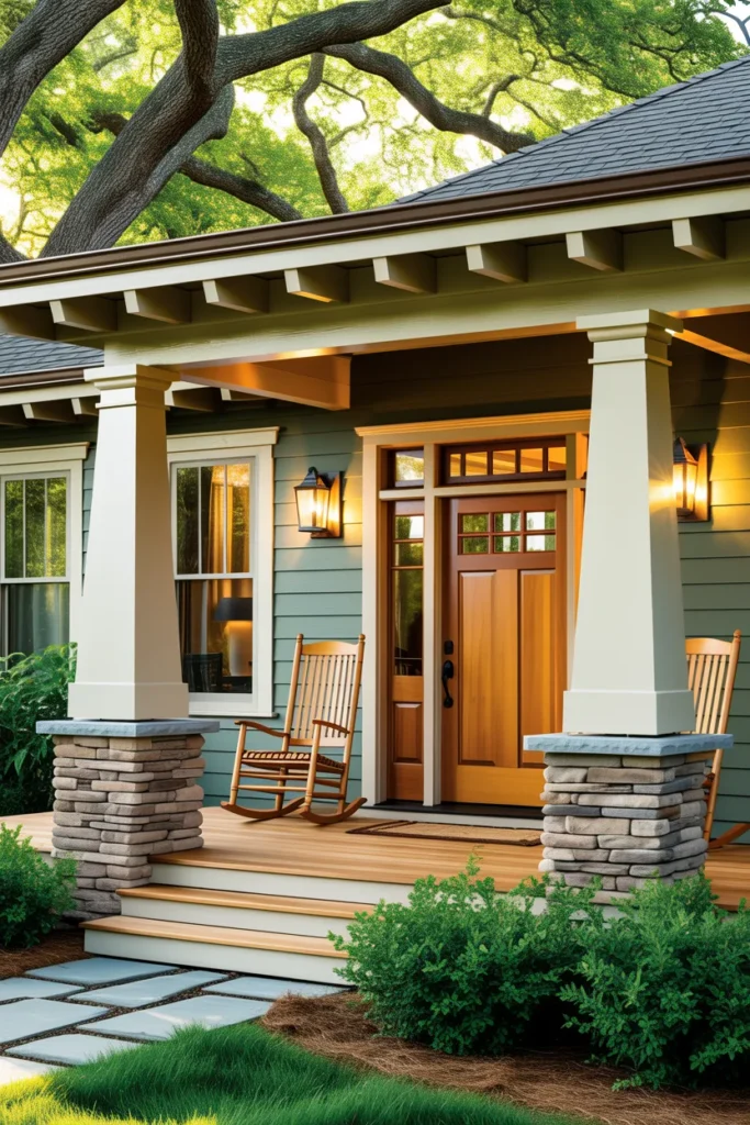 craftsman exterior ideas
Tapered Porch Columns