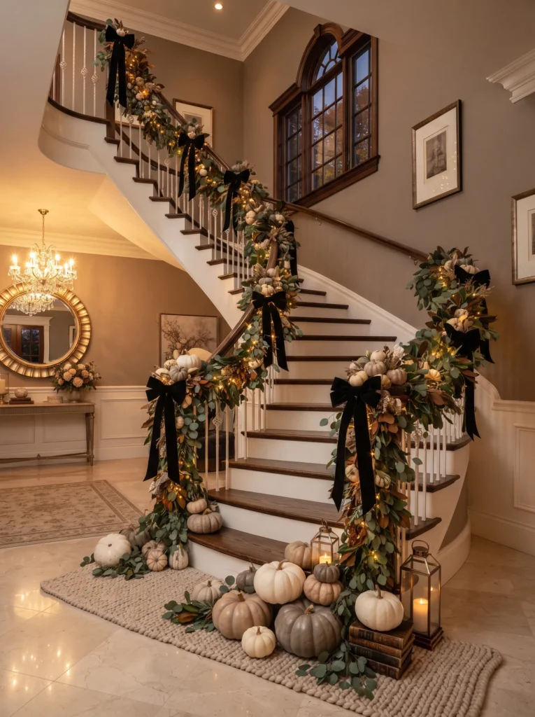 Elegant Stair Garland