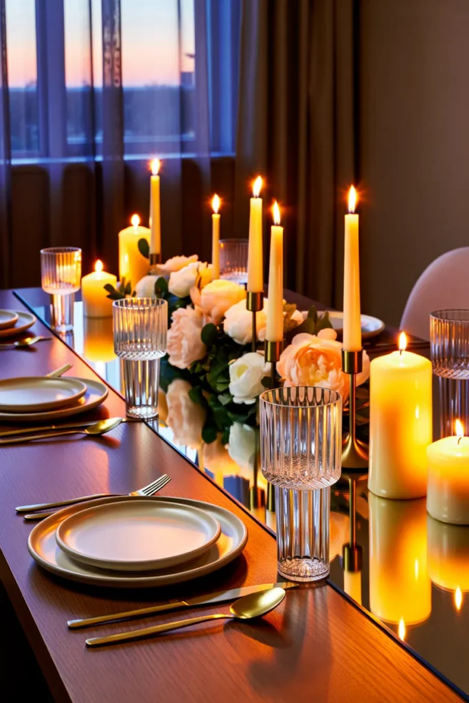 Candlelit Spring Dinner