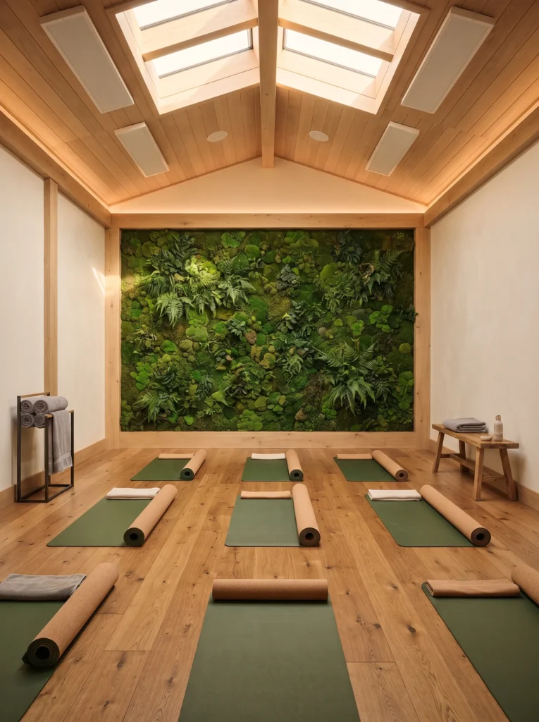 Nature-Inspired Moss Wall