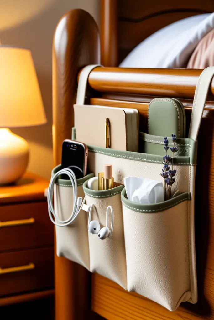 Bedside Caddy Organization