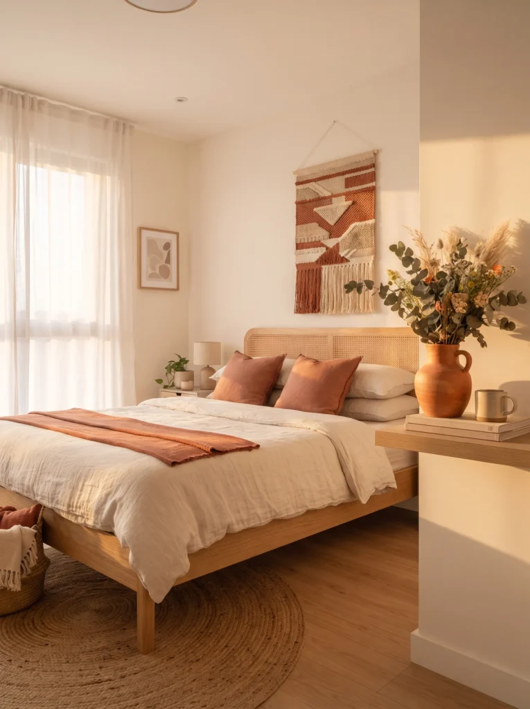 Muted Terracotta Accents