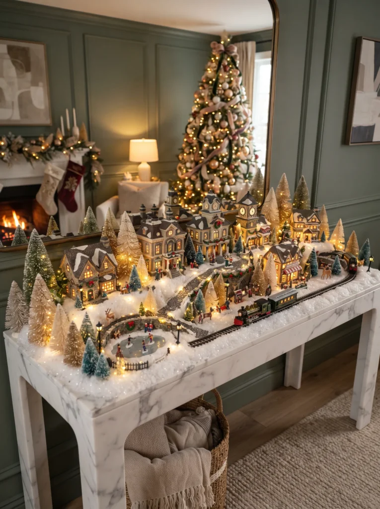 Christmas Village Display