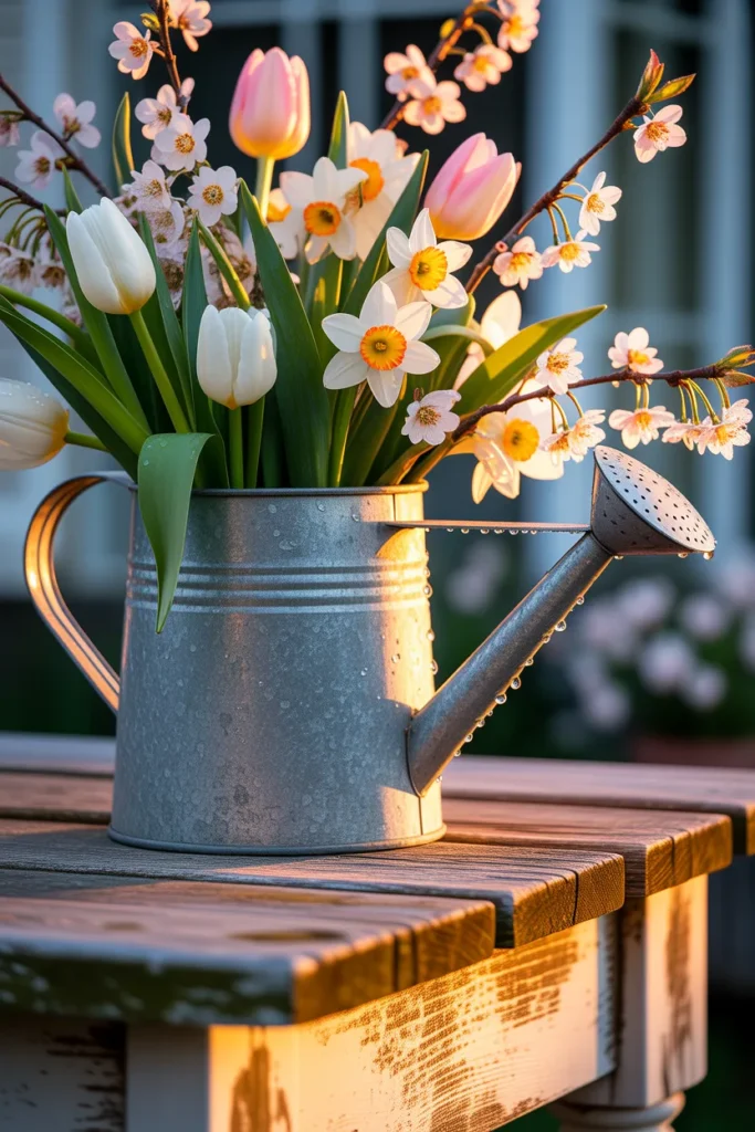 Watering Can Bouquet