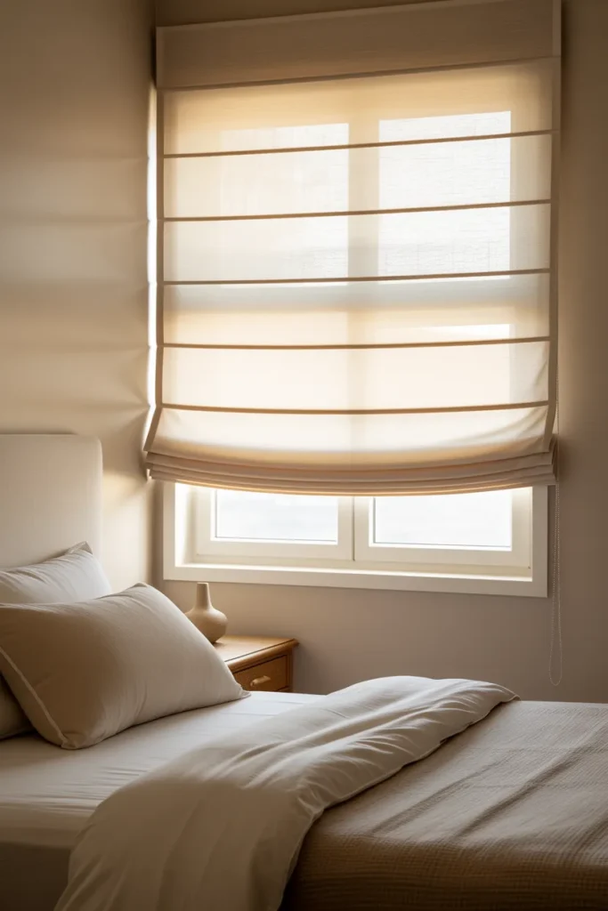 Roman Shade Window Treatment