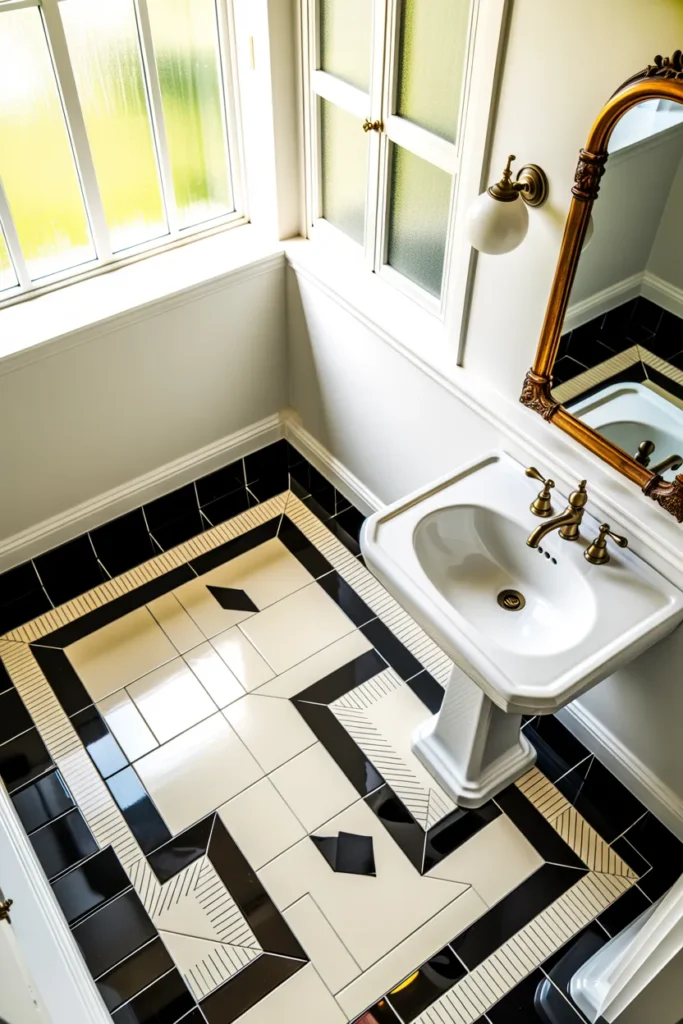 Patterned Floor Tile