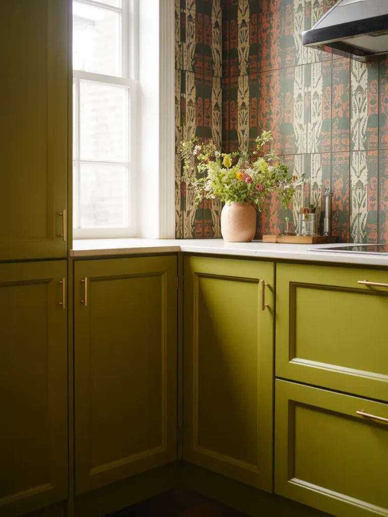 Bold Olive Nook