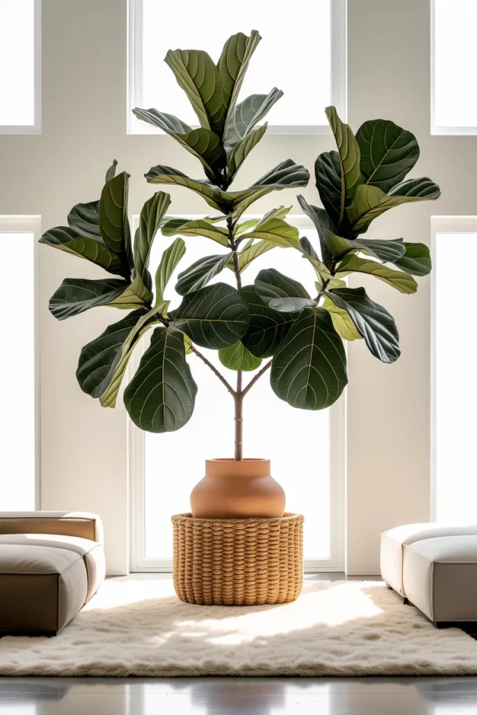 Greenery With Sculptural Plant