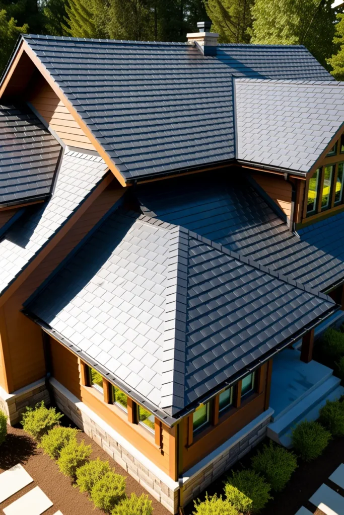 . Low-Pitched Roof Lines
