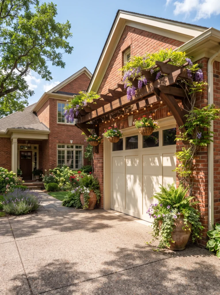 Pergola Over the Garage