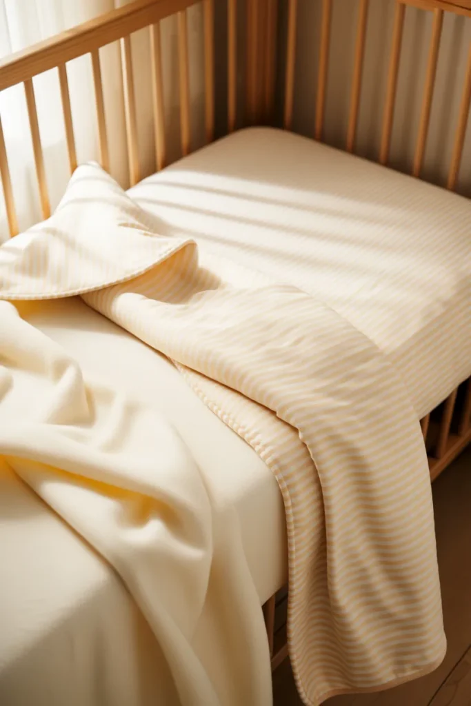 Soft Striped Organic Cotton Sheets