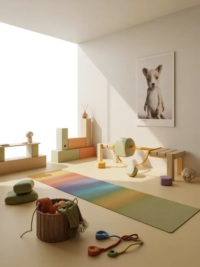 Mini Gym and Yoga Area