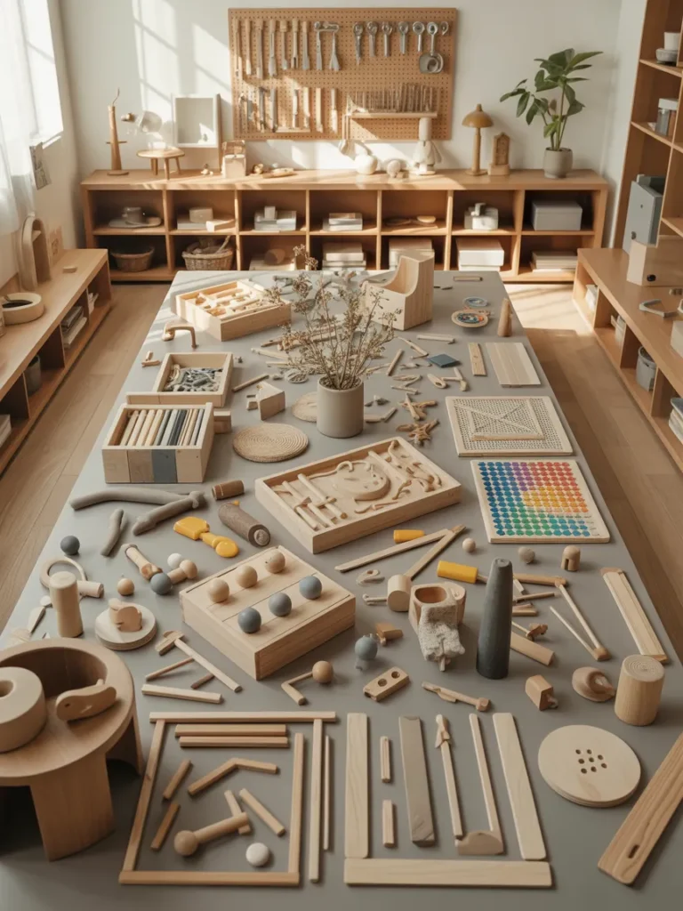 Construction Zone With Loose Parts