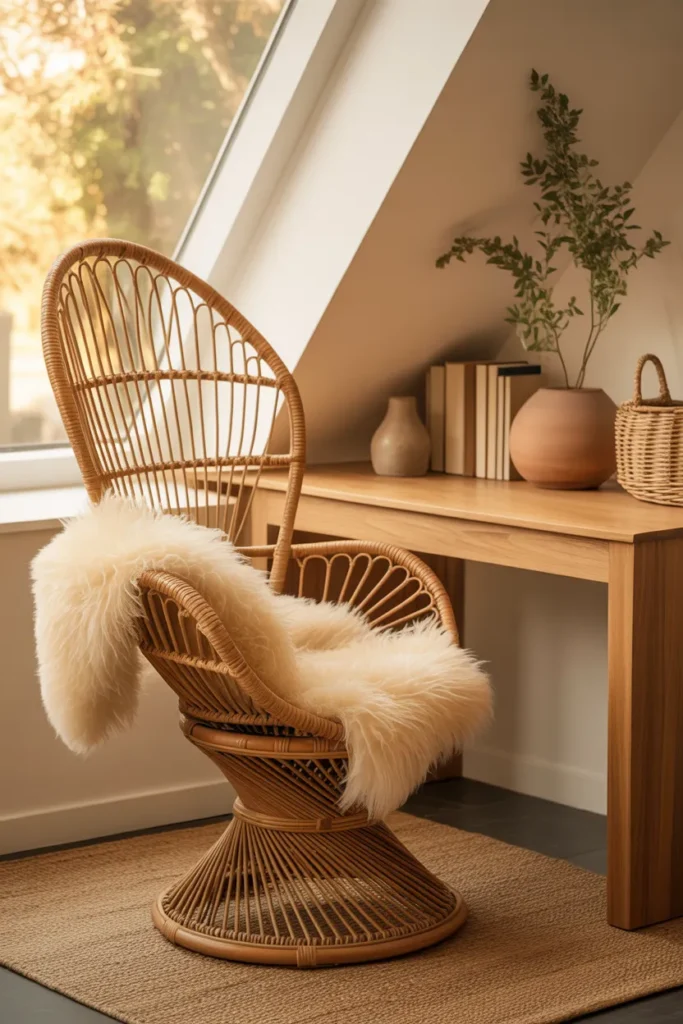 Rattan Accent Chair