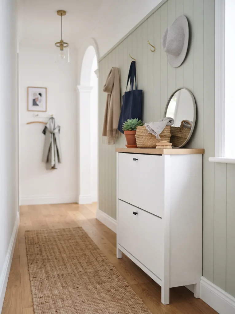 Slim Shoe Cabinet