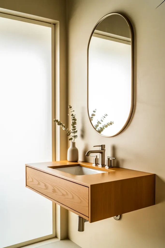 Minimalist Floating Vanity