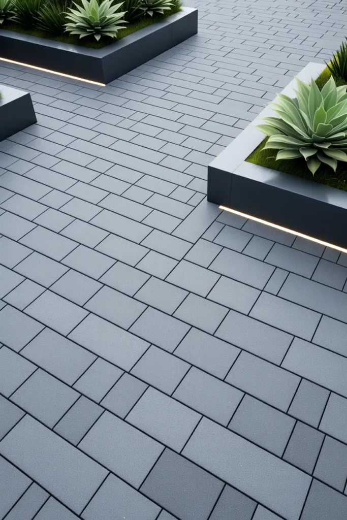 Modern Geometric Stone