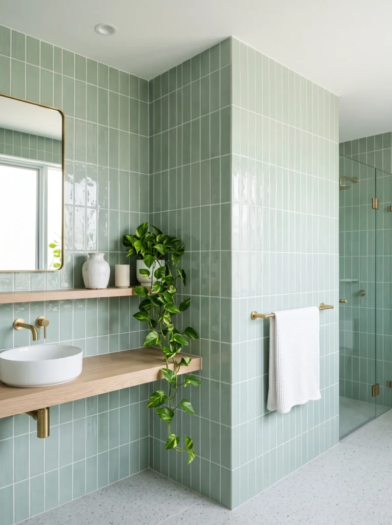 Vertical Green Tile