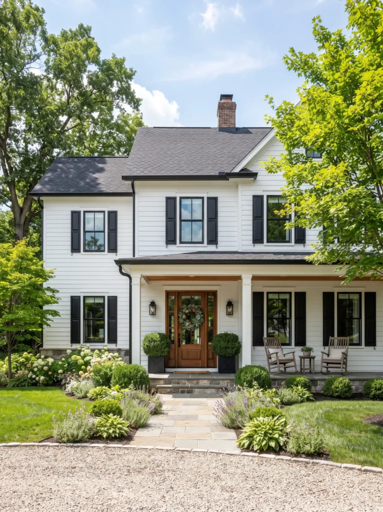 Classic White Siding