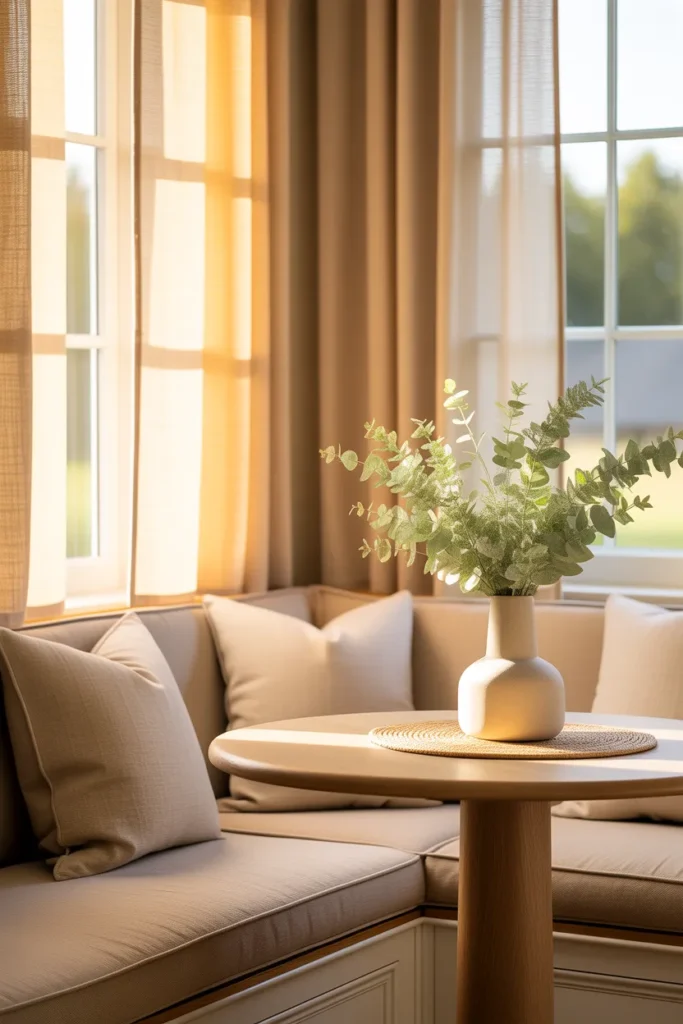 Sun-Kissed Window Nook
Kitchen Banquette Seating Ideas
