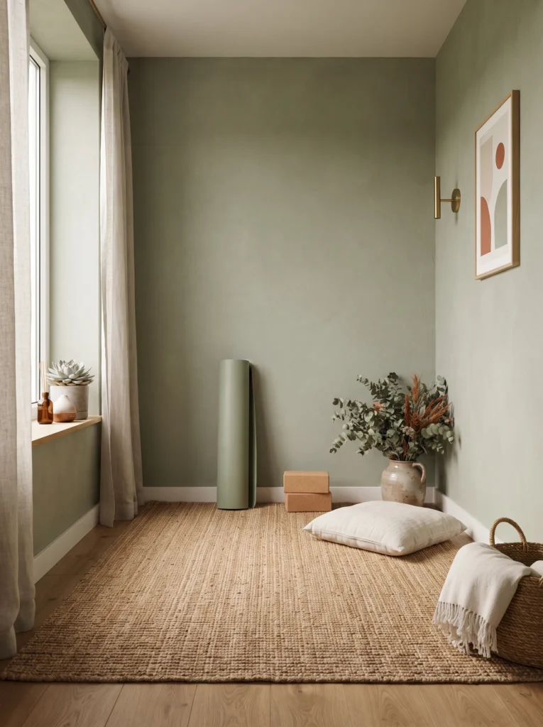 Calming Sage Walls