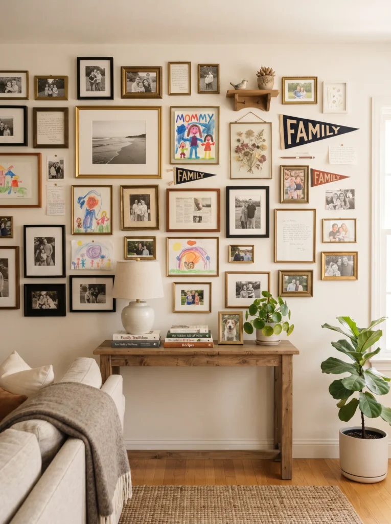 The Gallery Wall of Family Moments