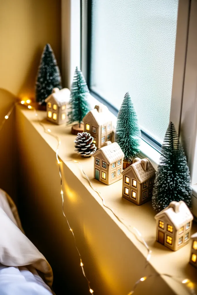 Rustic Window Sill Village
