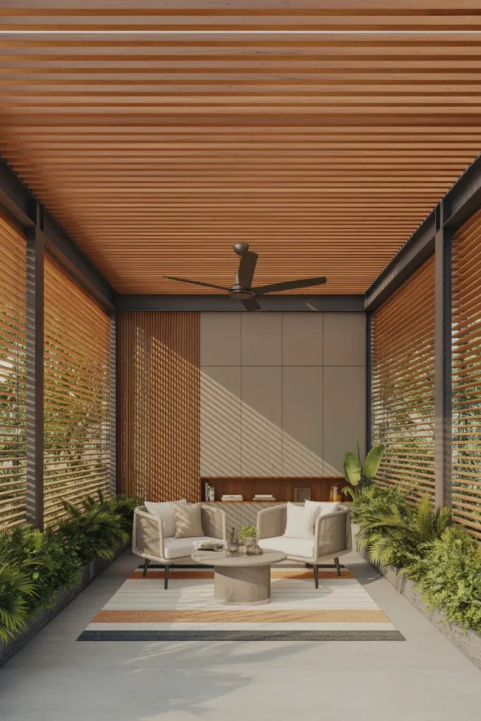Lattice and Greenery Oasis