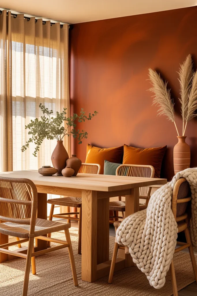 Warm Earthy Color Palette Accents