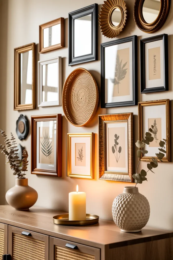  Vintage-Inspired Gallery Wall