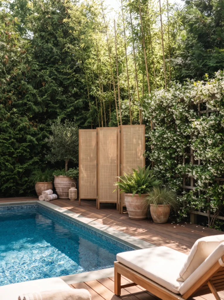 Lush Privacy Screen
